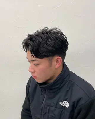パーマ メンズ 🌱メンズ特化🌱 ニュアンス/リョウガのヘアスタイル