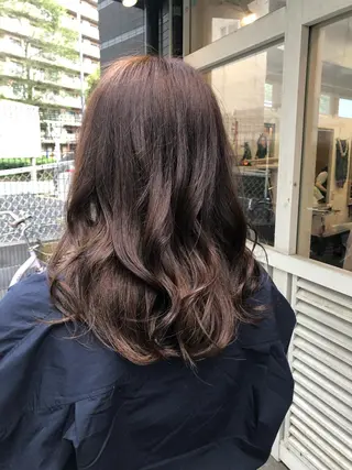 カラー LeSoleil 大江珠実のヘアスタイル