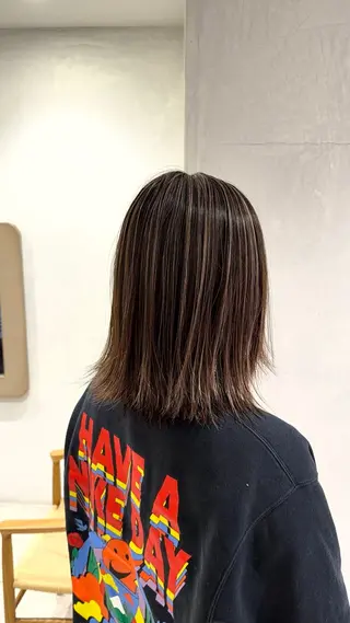 ミディアム 小林 篤滋郎のヘアスタイル