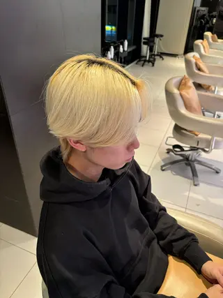 ミディアム メンズ 野田 聖輝のヘアスタイル