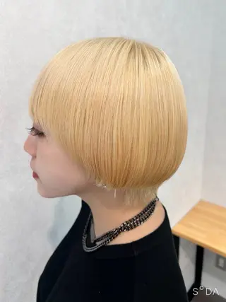 ショート エクステ/ハイトーン /ミサキのヘアスタイル