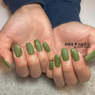 ネイル mks＊nail //  枚方長尾のネイルデザイン