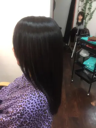 ロング パーマ 桧山 真のヘアスタイル