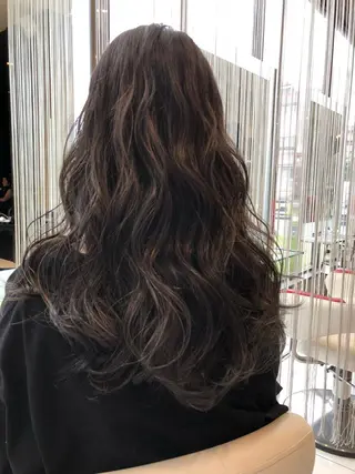 セミロング カラー ヘアアレンジ 大塚 貴之のヘアスタイル