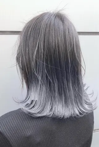 ミディアム 浜田 敦史のヘアスタイル