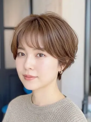 ショート パーマ・レイヤー 髪質改善・TANIのヘアスタイル