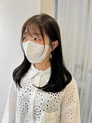 ロング 西邑 環のヘアスタイル