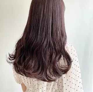 ロング カラー 山口 莉奈のヘアスタイル