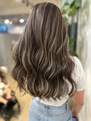 セミロング 杉本 優志のヘアスタイル