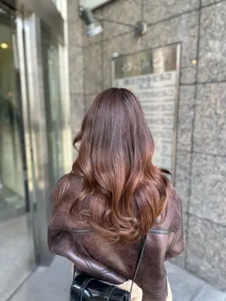 ロング 帖佐 明浩のヘアスタイル