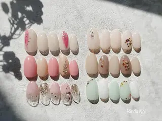 ネイル Rindu Nail 上小田井ジュニアのネイルデザイン