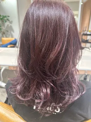 セミロング カラー MIKA KITAMURAのヘアスタイル