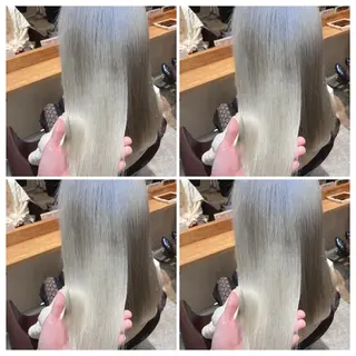 ロング カラー 髪質改善 艶髪矯正 エクステ かいり✂️のヘアスタイル