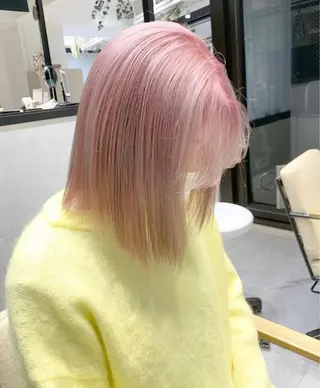 ショート カラー ヘアアレンジ アイブロウ hair terra ce M奈良店のヘアスタイル