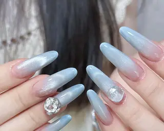 ネイル By moonネイル 🌷ワンホン/韓国風のネイルデザイン