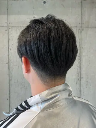 メンズ ボブ×艶カラー 特化・リクト💥のヘアスタイル