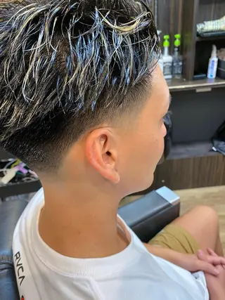ショート BARBERSHOP NOR 店長YUTOのヘアスタイル