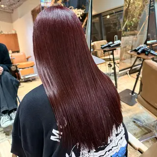 ロング カラー 高橋 充輝のヘアスタイル