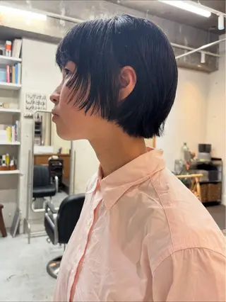 ショート 永田 愛莉のヘアスタイル
