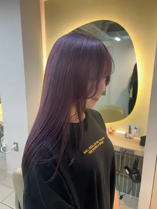 カラー 鈴木 珠奈のヘアスタイル