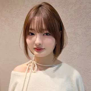 ショート カラー レイヤー/髪質改善 Lond ambreのヘアスタイル