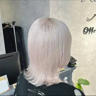 ショート カラー ブリーチ&エクステ 🥀ケアカラー特化のヘアスタイル