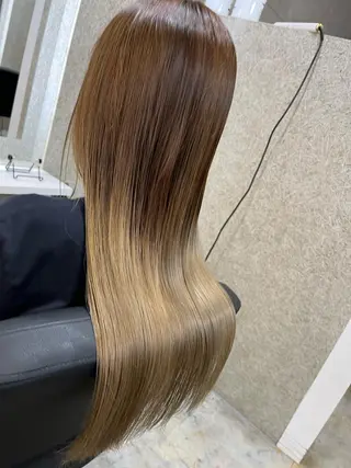 ロング カラー ヘアアレンジ 浦安美容師🌈 Mayaのヘアスタイル