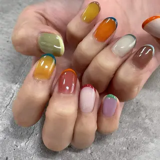 ネイル 東 千夏のネイルデザイン