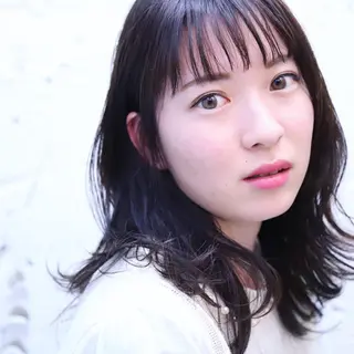 ミディアム 中山 泰徳のヘアスタイル