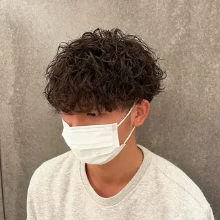 ショート パーマ メンズ 瀧野 翔吾【メンズ特化】のヘアスタイル