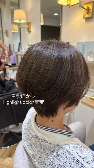 ショート カラー 🌷MIREA🌷 LUANA 難波店のヘアスタイル
