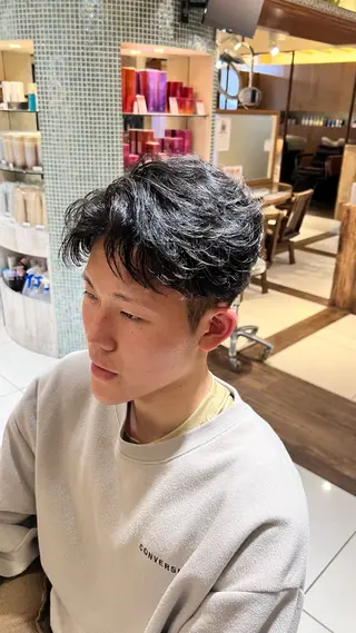 パーマ メンズ 新宿/メンズパーマ/ メンズ特化/和田瑞生のヘアスタイル