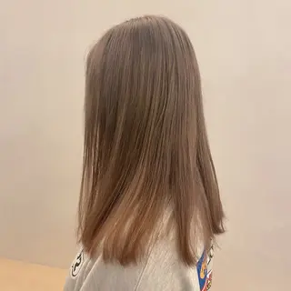 セミロング 落合 美穂のヘアスタイル