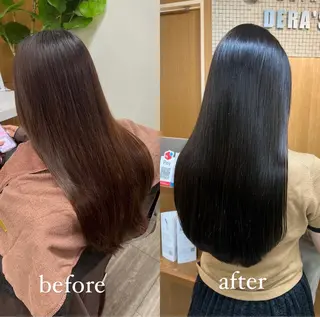 ロング カラー 透明感カラー/ イルミナカラーヒロキのヘアスタイル