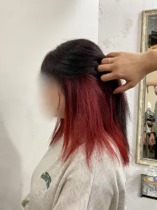 カラー aisa .のヘアスタイル