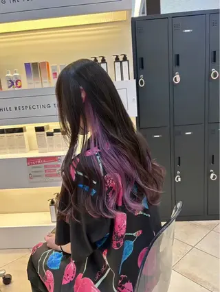 ロング カラー 🫧カラーモデル募集 純菜🫧のヘアスタイル