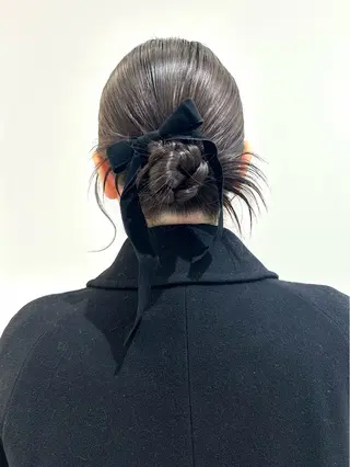 ヘアアレンジ 👔ボブ﹨髪質改善 ストレート🩳ももかのヘアスタイル