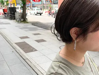 ショート ダブルカラー/透明感 💈JUNYA💈のヘアスタイル