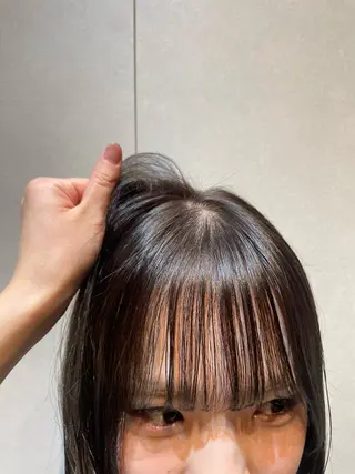 カラー 安藤萌栞 ／カットモデル募集のヘアスタイル