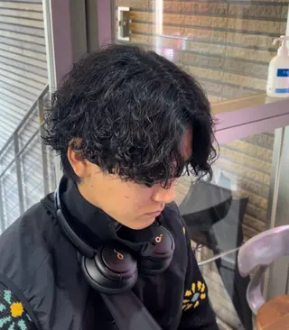 パーマ メンズ 町田エリアＮｏ．１/ パーマ特化/太田京希のヘアスタイル