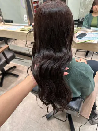 ロング 髪質改善/レイヤー 暖色/shiinaのヘアスタイル