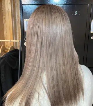 ロング 💕モテベージュ 🧡NANAKO🧡のヘアスタイル
