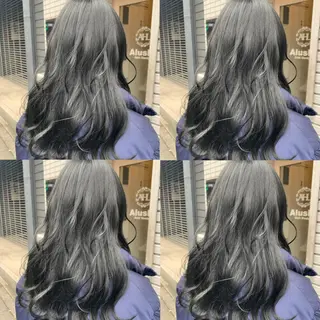 ロング カラー ヘアアレンジ 🦋レイヤー特化/ 羽エク/ナツミ🦋のヘアスタイル