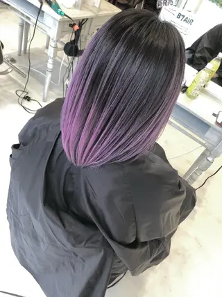 セミロング カラー ALLY/廣瀬 眞子のヘアスタイル