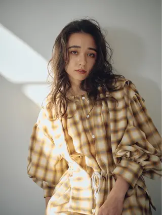 セミロング カラー 坂本 圭太朗のヘアスタイル