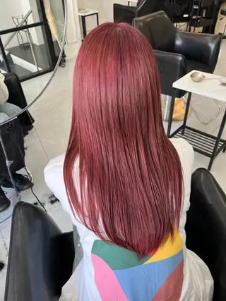 ロング カラー maisonHALU /古吉かやのヘアスタイル