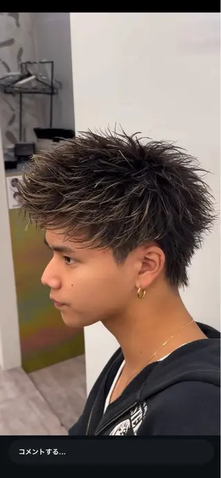 ショート 店長山田 やまでぃーのヘアスタイル