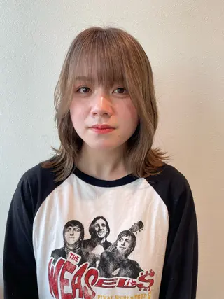 ショート カラー SARA古賀店 かすみ🐬🩵のヘアスタイル