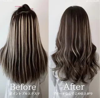 エクステ＆髪質改善★ 美容室 XIーONのヘアスタイル