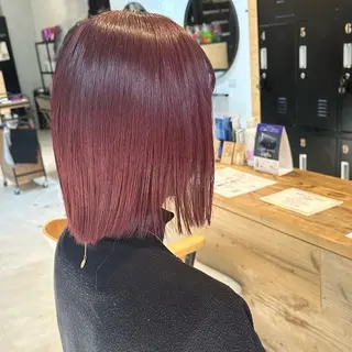 ミディアム カラー 豊中徒歩1分/ towa/AIのヘアスタイル